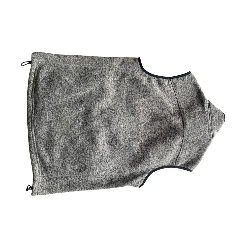Orvis knit vest gray size M zipper outdoor farm men's hiking fleece casual‎